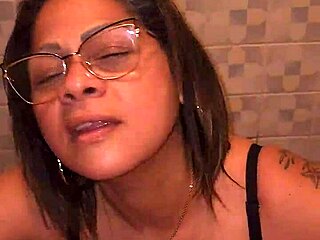 Hey, I found my stepmom's thongs in the bathroom and got caught jerking off to them.