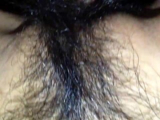 Intense Hairy Pussy Action Overflow!
