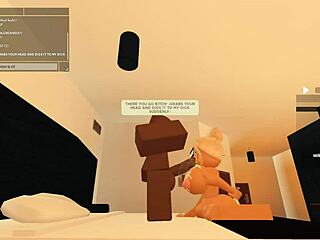 hey 136 roblox porn with blonde milf taking blacked rough anal ride