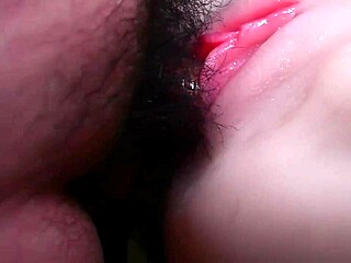 inserting finger and dick deeply into this shaved tight pussy