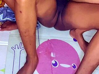 Skinny Asian Teen in Bedroom Lingerie Gets Creampie from Doggystyle Vibrator Milk Ritual on Natural Tits