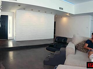 Lulu Chu, petite Asian babe, begs stepbrother for his big cock in doggystyle and missionary creampie.