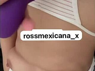 Rossmexicana zice uită-te cum îmi bag dildo atât de bine că nu pot opri