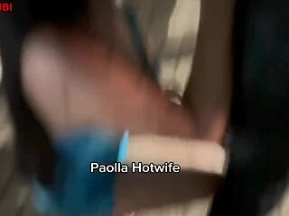 Putaria total com Paolla Hotwife e Nego Rubi - sonho de corno.