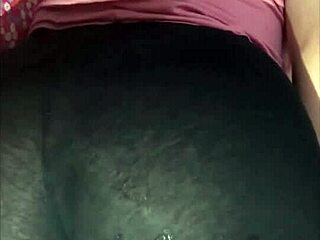 My friend shows off her big ass in tiny black shorts during our sleepover.