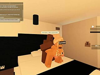 hey 136 roblox porn with blonde milf taking blacked rough anal ride