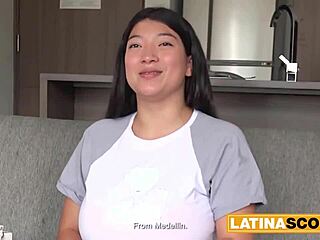 Massive Tits Latina Bbw Slut Takes Rough Deep Throat Face Fucking In Hardcore Casting Interview
