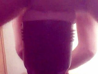 gazzadomm tells the story of him passionately fucking his homemade fleshlight male toy as daddy