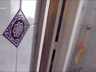 Stepmom, Why Are You Showering with Stepson and Sucking His Cock Like That!