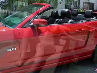 angela sommers scissoring outdoors with blonde big tits babe in costumes