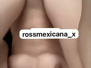 rossmexicana says watch me enjoy inserting this dildo so much i can't stop