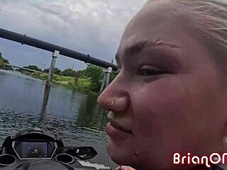 Blonde Teen Harley King Fucked On Jet Ski