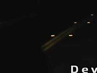 Muscular dude receives a blowjob and then bangs the sexy blonde babe passionately.