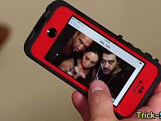 babe deceived by masseur during relaxing session with tattoo details