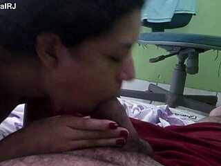 Why not give a blowjob from friend while husband works like this brazilian housewife?