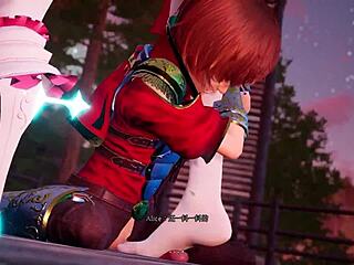 Oh Wow, Under The Witch Alice Gives An Intense Footjob In Nylon That Drives You Wild With Femdom Power!