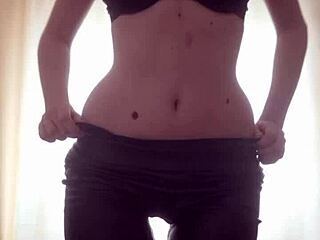 Choking bimbo goddess with braces dominates in femdom humiliation spitting and deepthroat