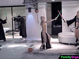 familyorgasm - fencer step-fathers guide stepdaughters to taboo orgy riding