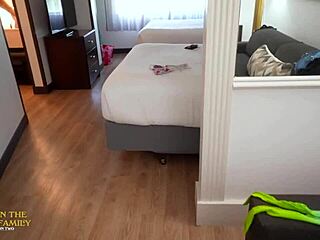 Big titty goth latina step sister gets horny during spring break. Curvy redhead deepthroats monster cock in pov roleplay