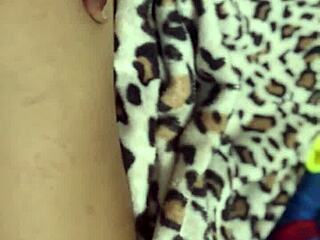 hermanastra arrives from party and falls asleep i sneak into room masturbate cum in her pussy ass with fingers