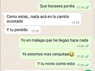 I'm chatting all horny and lost online