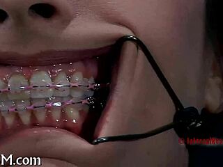 Punishing Chick With Drawings In BDSM Couple Session Featuring Rough Hardcore Sex And Tight Pussy Oral