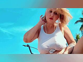 Bebezita baby with huge natural tits and big pussy lips