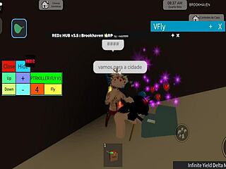 Saci devours young girl on beach in 4K full HD