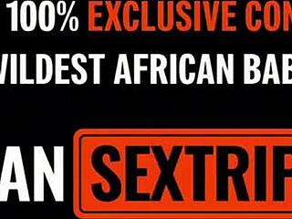 Can Hot Ebony Teen 18+ Handle Big Cock Tourist Stretching Her Petite Pussy in Rough Interracial Domination?