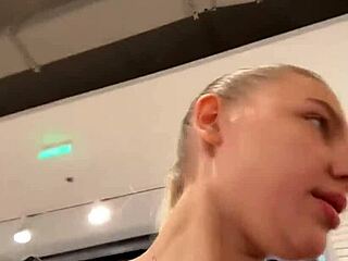 How Wildly This BBW Teen Masturbates In Changing Room With Wet Pussy!