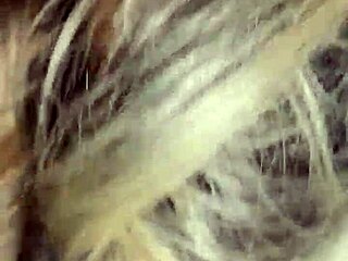 I take that bbc deepthroat as mature blonde slut sucking monster cock in interracial scene