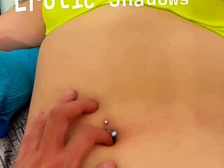 A GOOD FINGER Slides Into This Beautiful Navel For Close Up Fetish Massage!
