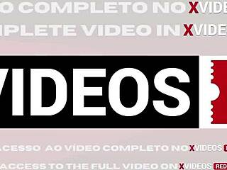 Brazilian milf with big tits and ass takes double penetration from big black cocks.