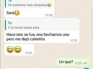 I'm chatting all horny and lost online