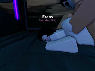Imagine the Subtle Allure of Erans and Rizza Engaging in Roblox Encounters