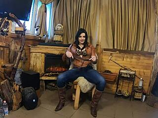 Look at this beautiful milf housewife with her hungry pussy teasing in solo roleplay preview.