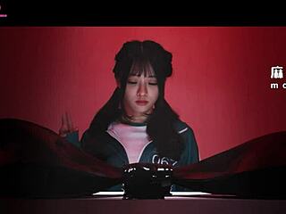 Provocative Modelmedia Asia Pussy Game With Bent Over Cowgirl Riding