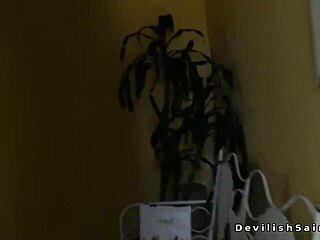 Lesbian cosplay with anal strap-on action