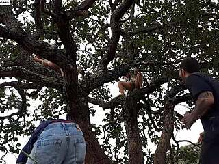 i shoved my cock into blonde and brunette up on tree in street. watch full vid xvideos red emi rippi