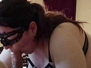 Amateur bbw slave gets her throat fucked hard by big cock with deep gagging and choking until huge floppy snotts appear in hd.