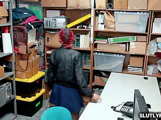 Christy Love BENDS OVER For DOGGYSTYLE Pussy FUCK In Shop Threesome Action