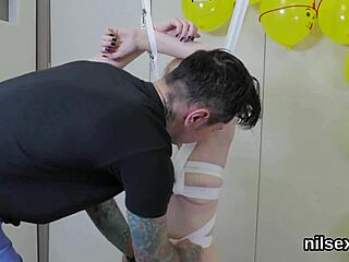 Conversational-Neutral Wacky sweetie was brought to the harsh therapy asylum for unusual treatment sessions.