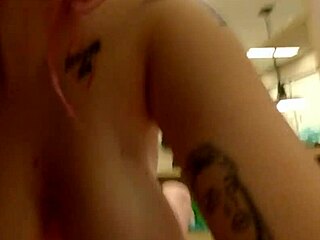 Hot Babe With Insane Pierced Nipples And Pawg Gets Creampie In Interracial Cowgirl Riding!