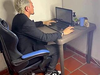 big ass secretary earns raise through anal with boss at 18 mexican