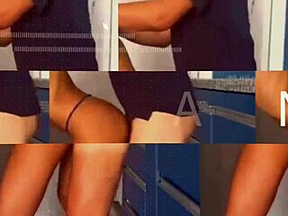 I was dancing at the gas station, met a novinho and had sex with him in the bathroom without condom, then went to the motel