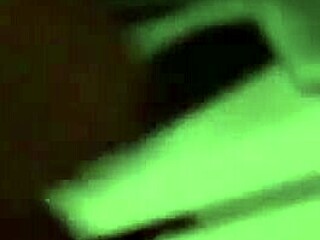 Ebony tittie gets interracial cumshot