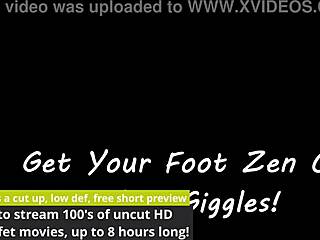 Brunette petite teen giggles feet get sandy at beach with dirty fetish sucking toes