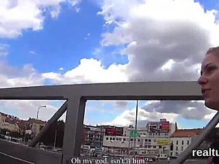 glamorous czech teen gets seduced in shop and reamed in pov