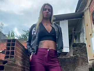 How does this brazilian wife fuck a military guy so passionately in his place?