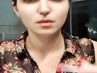 Why does this Italian milf captivate on Bigo with her European charm and teasing presence